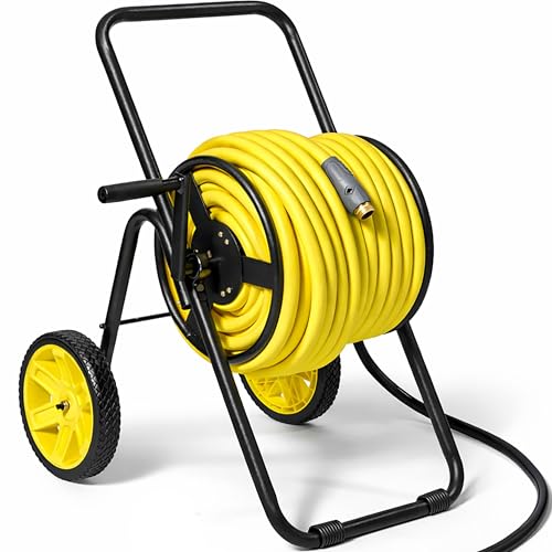 2 Wheel Garden Hose Reel Cart