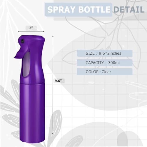 Continuous Spray Bottle for Hair