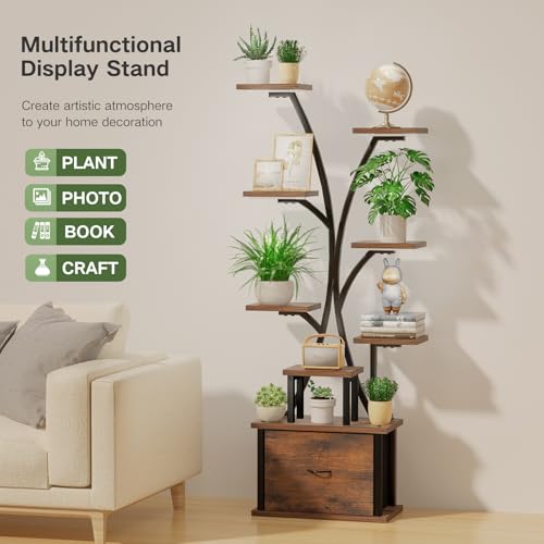 Plant Stand with Grow Light
