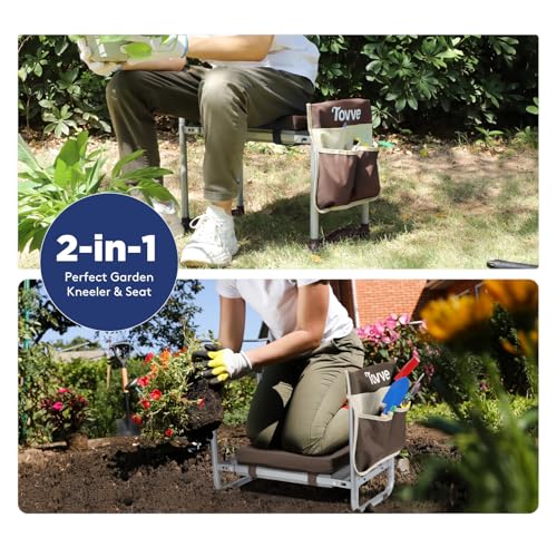 Foldable Garden Kneeler and Seat