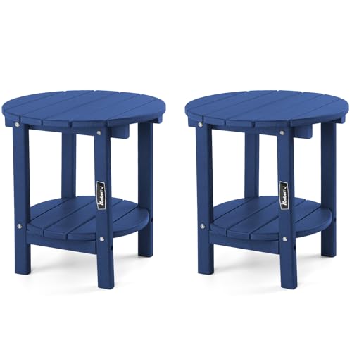 Outdoor Adirondack Side Table Set of 2