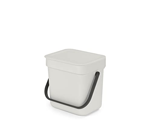 Sort & Go Kitchen Countertop Food Scraps Compost Bin