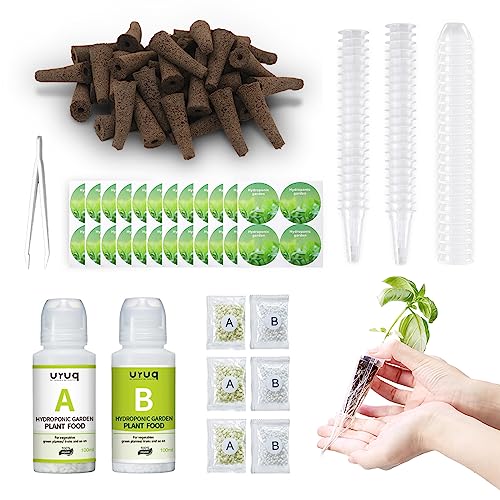 188pcs Hydroponic Pods Kit Compatible with AeroGarden & Most Brands