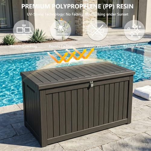 Outdoor Storage Box (Black / 270 Gallon 3.0)