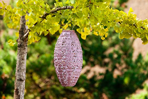 Soji Stella Wildflower Pod Solar Lantern (Blush / Pod)