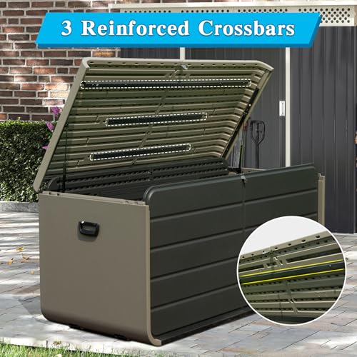 Domi 260 Gallon Resin Deck Box