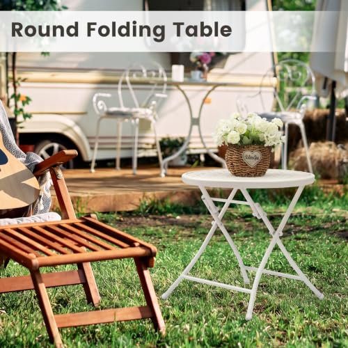 Folding Small Outdoor Side Table