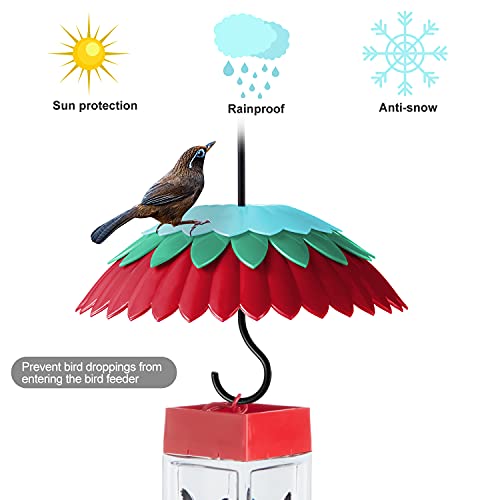 8" Hummingbird Feeder Dome Baffle with Ant Moat