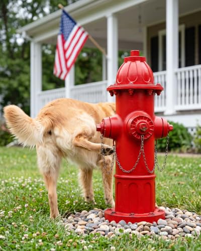 21.4" Garden Fire Hydrant Statue