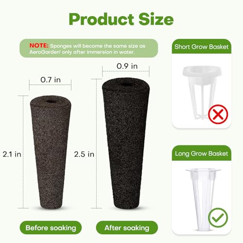 120 Pcs Seed Pod Kit for Aerogarden (120Pcs Hydroponic Pod kits)