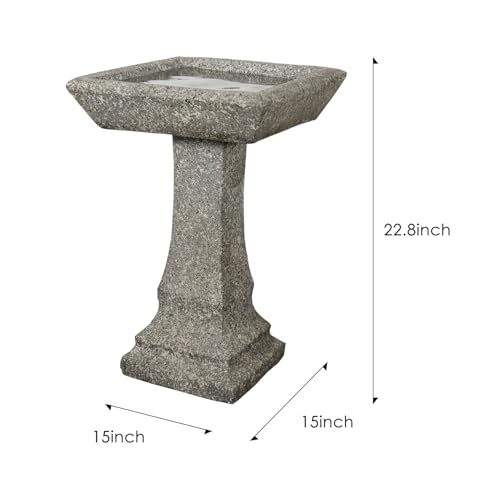 Freestanding Birdbaths Outdoor