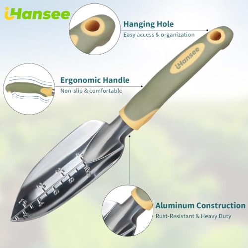Green Garden Tools 4 (green-4pcs)