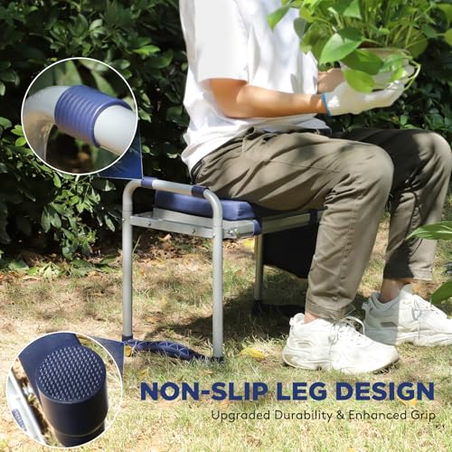 Foldable Garden Kneeler and Seat