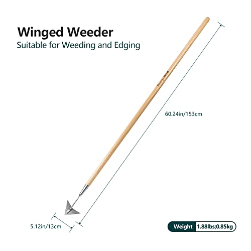 Long Handle Winged Weeder (54.4 Ounce)