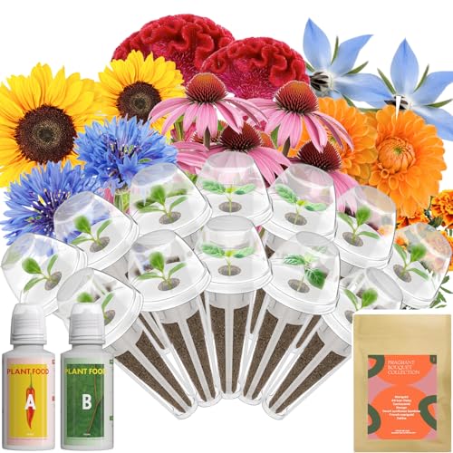Fragrant Bouquet Flower 12 Pods Seed Pod Kit for AeroGarden (12Pods / Flower)