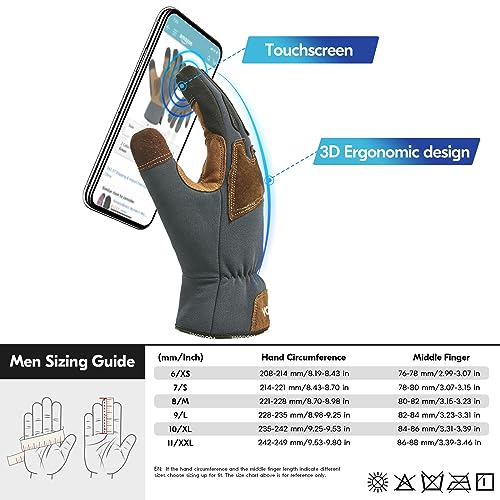 Gardening Work Gloves for Men