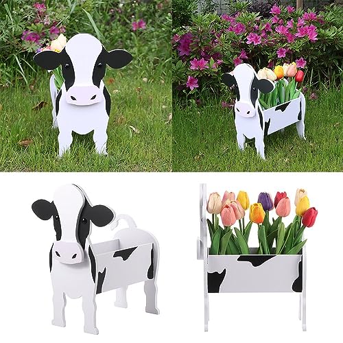 Small Cattle Dog Planter Plant Pots