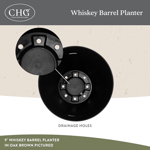 Whiskey Barrel Planters