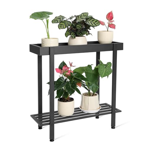 2 Tier Metal Plant Stand