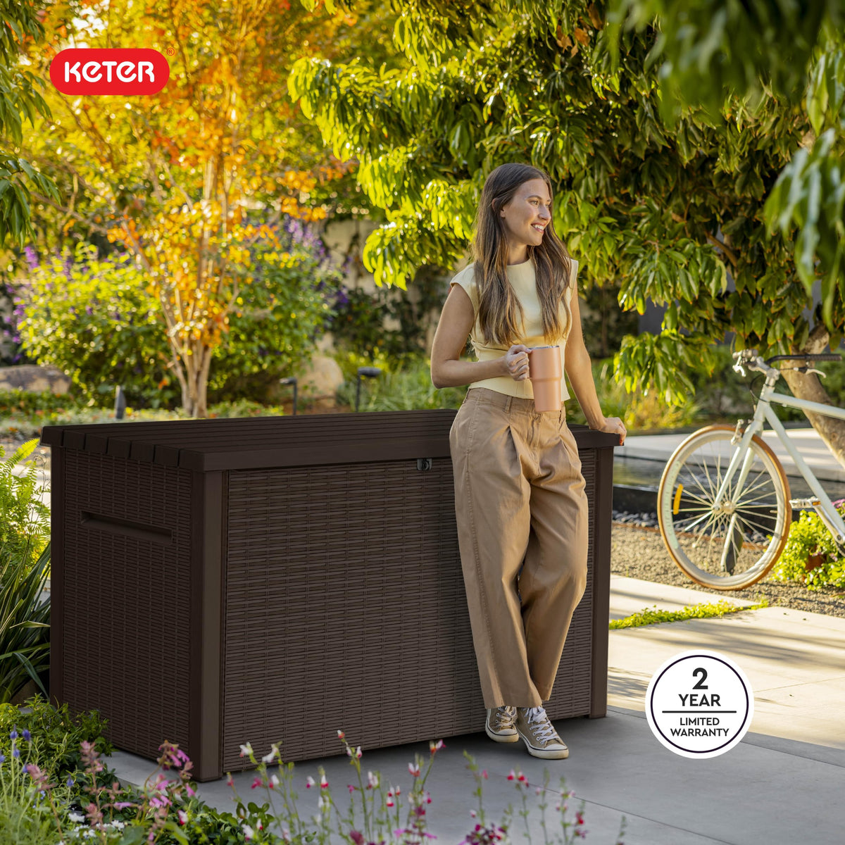 Luma 230 Gallon Deck Box (Brown)
