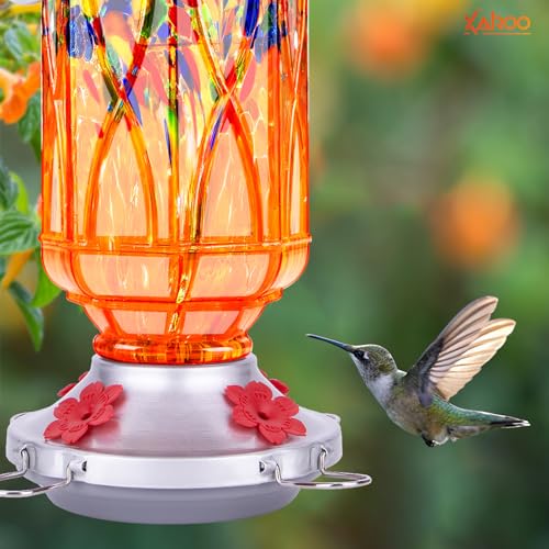 Hummingbird Feeders for Outdoors with Ant Moat