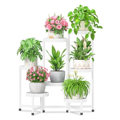 7 Tier Folding Plant Stand Indoor Outdoor