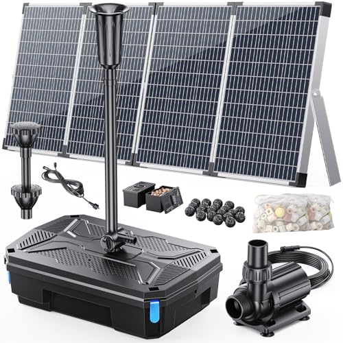 Solar Pond Filter & Pump Kit (100W-Solar Powered)