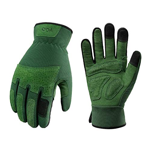 1 Pair Ladies' Synthetic Leather Gardening Gloves