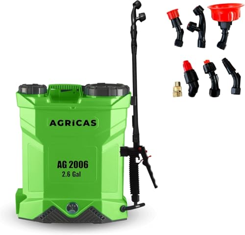 Battery Powered Backpack Sprayer 2.6 Gallon