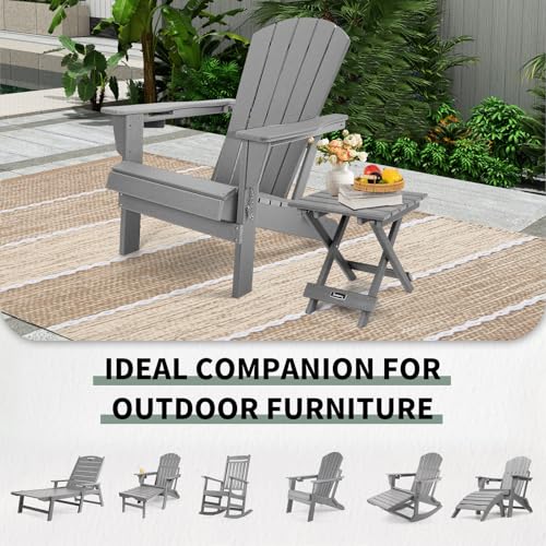 Outdoor Folding Adirondack Side Table
