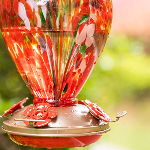 2 Packs Hummingbird Feeder for Outdoors Hanging Ant and Bee Proof (2 Count)