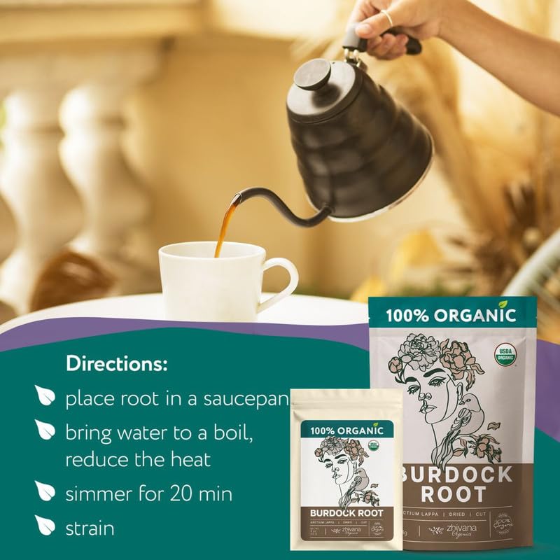 Burdock Root Organic (4 Ounce)