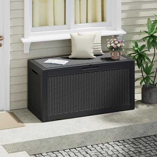 100 Gal Outdoor Storage Box Waterproof Lockable
