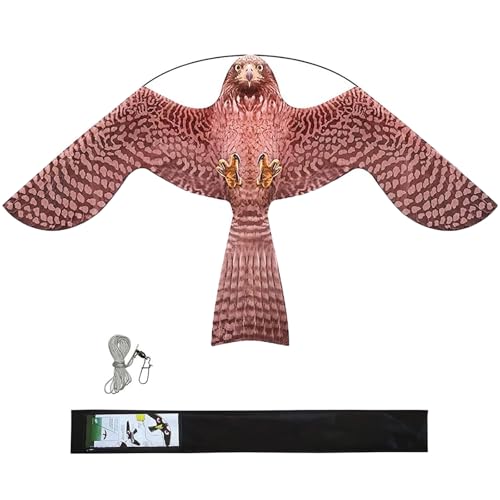 Bird Scarer Kite Without Pole Bird Hawk Flying Kite