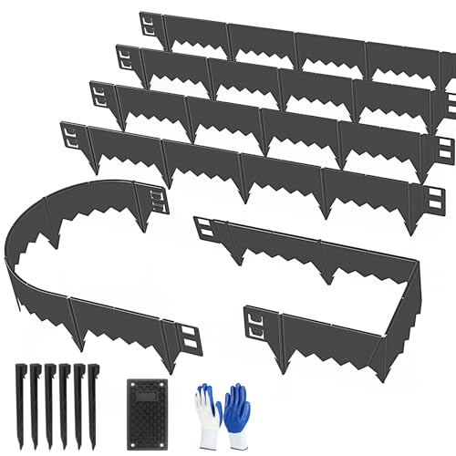 6'' Metal Landscape Edging Garden (6 Count)