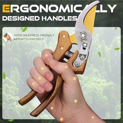 8.5" Premium Bypass Pruning Shears