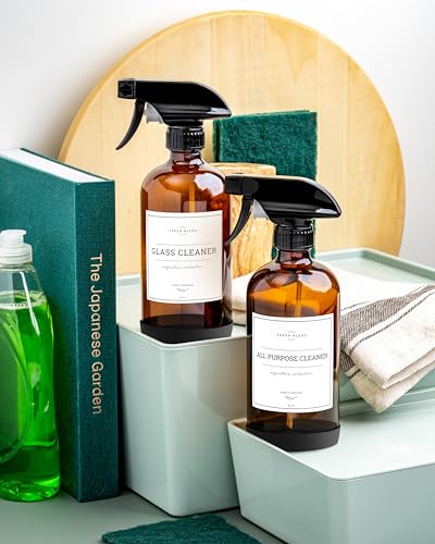 Amber Glass Spray Bottles