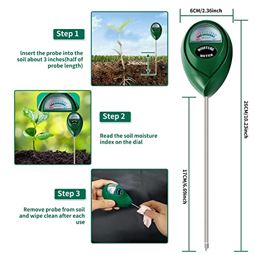 Moisture Meter Water Monitor Soil Hygrometer Sensor Care
