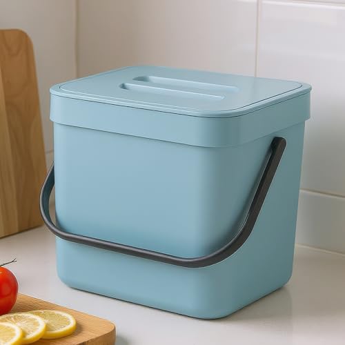 1.8 Gal Hanging Trash Can with Lid