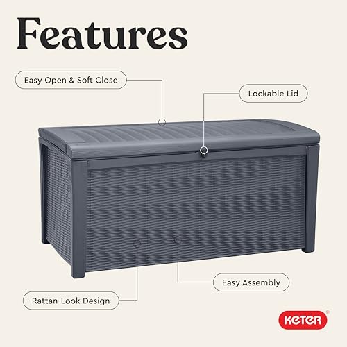 Outdoor Storage Deck Box for Patio