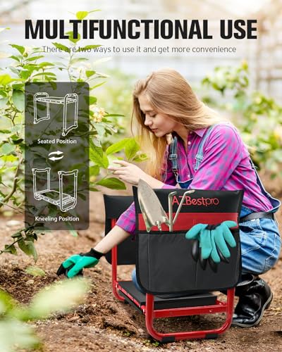 Garden Kneeler and Seat Heavy Duty