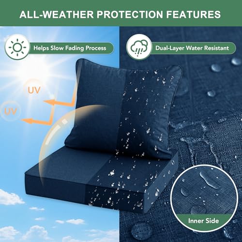 Outdoor Chair Cushions (4 Count)