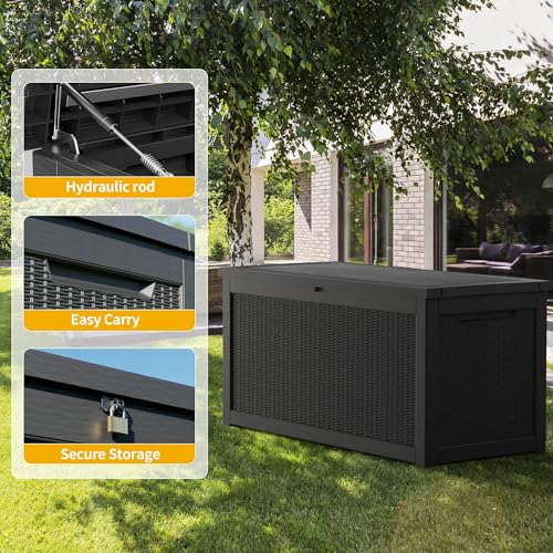 320 Gallon Heavy Duty Outdoor Storage Box