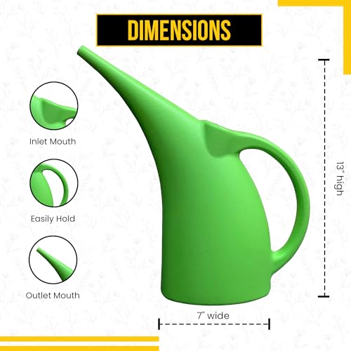 1 2 Gallon Green Watering Can