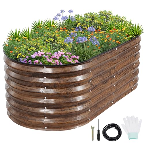 Galvanized Raised Garden Bed Outdoor