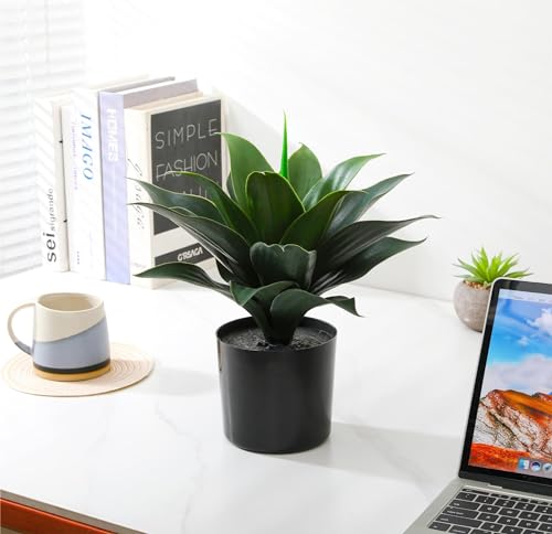 Agave Plant Artificial Large Artificial Succulent Faux Agave Plant in Pot