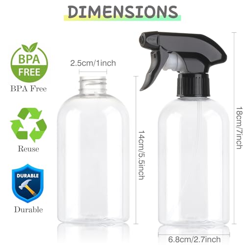 Spray Bottle Empty Spray Bottles PET