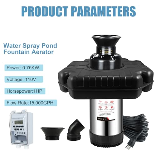 Pond Fountain Aerator