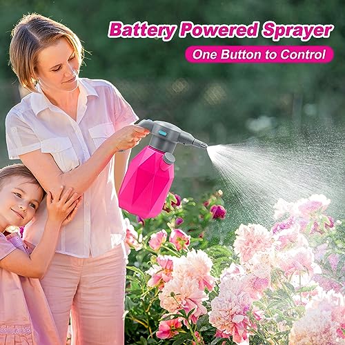 0.5 Gallon Electric Spray Bottle Plant Mister for Indoor