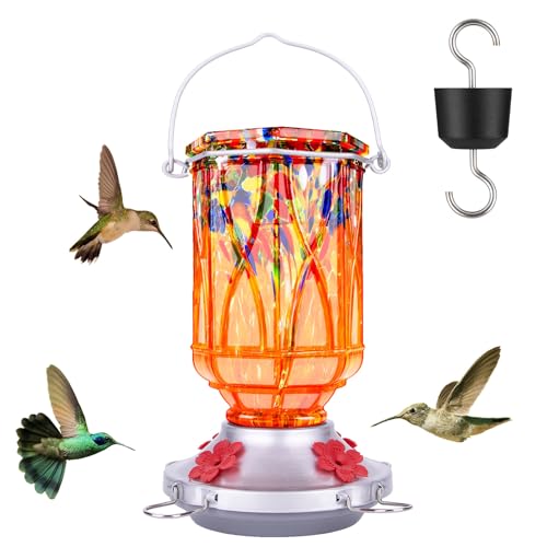 Hummingbird Feeders for Outdoors with Ant Moat